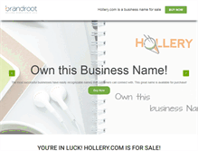 Tablet Screenshot of hollery.com